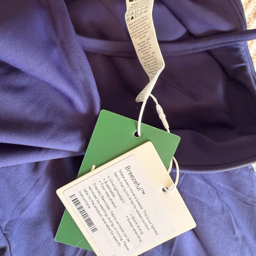 HALARA Navy Wide-Leg Jumpsuit Pants with Pockets - Picture 5 of 7
